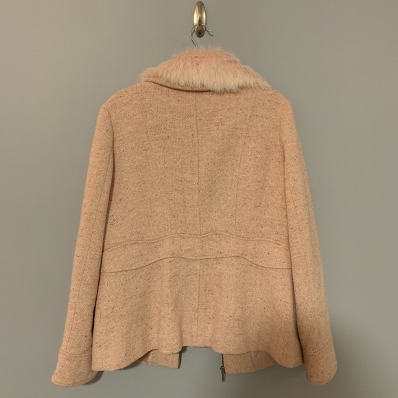 Mudd pink faux fur jacket! - Picture 4 of 4
